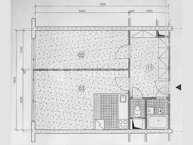 Prenájom bytu 2-izbový 47 m², Roškotova, Praha, Praha