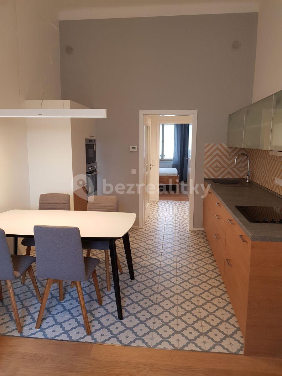 Prenájom bytu 2-izbový 47 m², Pobřežní, Praha, Praha