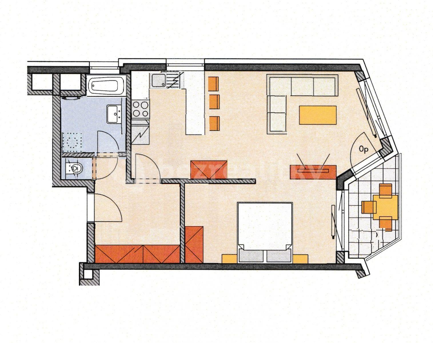 Prenájom bytu 2-izbový 55 m², Makedonská, Praha, Praha