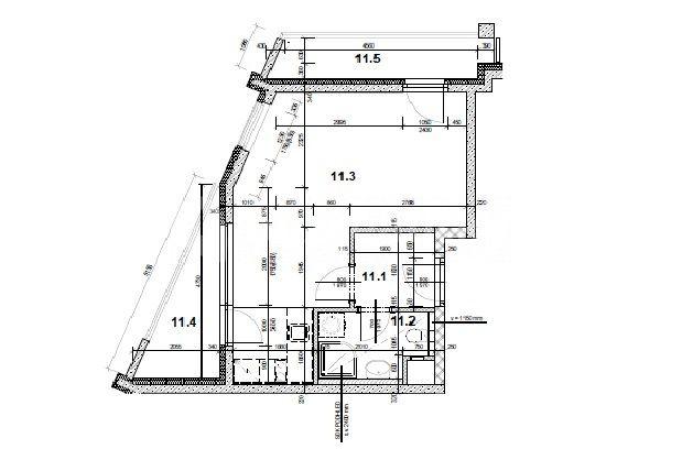 Prenájom bytu 1-izbový 34 m², Sazovická, Praha, Praha