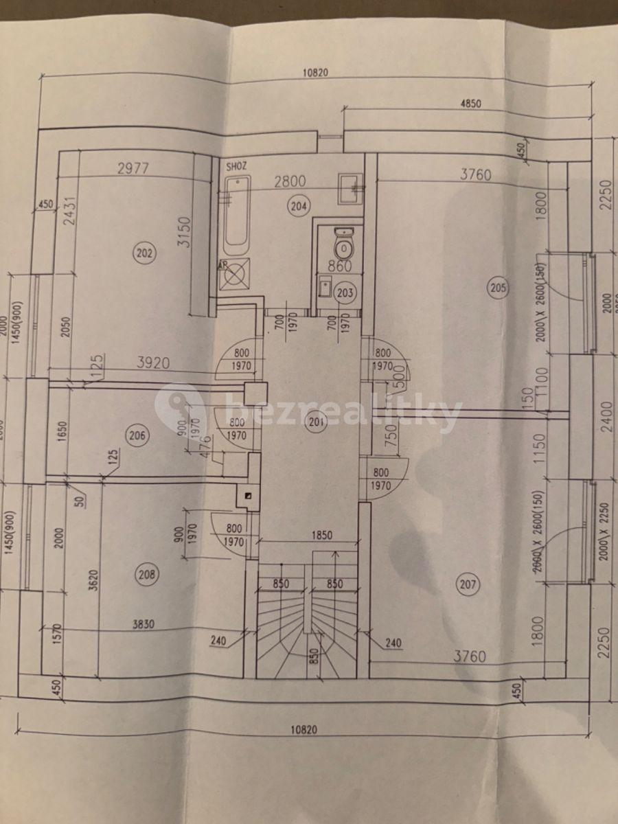 Prenájom bytu 3-izbový 87 m², Radouňova, Praha, Praha