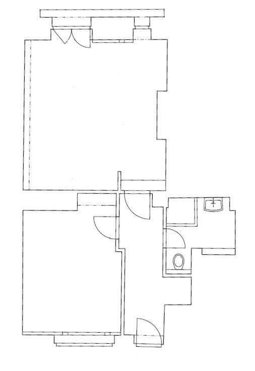 Prenájom bytu 2-izbový 46 m², Za Kajetánkou, Praha, Praha