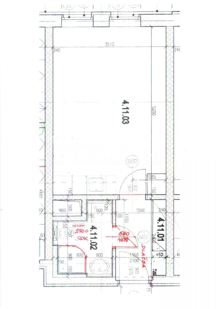 Prenájom bytu 1-izbový 30 m², U Slovanky, Praha, Praha