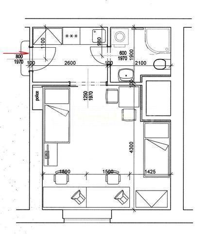 Prenájom bytu Garsoniéra 28 m², Na Dlouhém Lánu, Praha, Praha