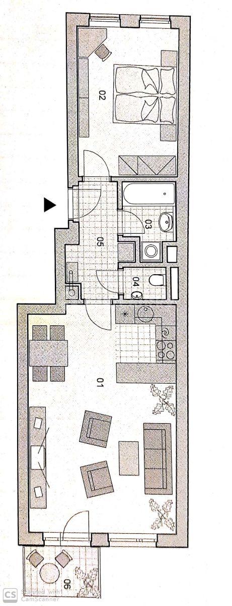 Prenájom bytu 2-izbový 56 m², Musílkova, Praha, Praha