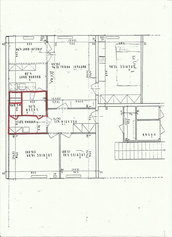 Prenájom bytu 4-izbový 68 m², Mimoňská, Praha, Praha