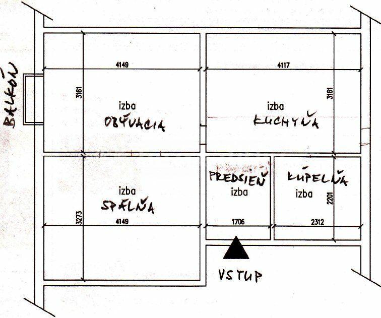 Prenájom bytu 2-izbový 53 m², Kulíškova, Ružinov, Bratislavský kraj