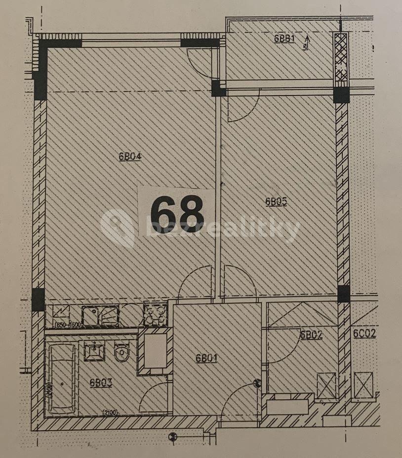 Prenájom bytu 2-izbový 57 m², Kališnická, Praha, Praha