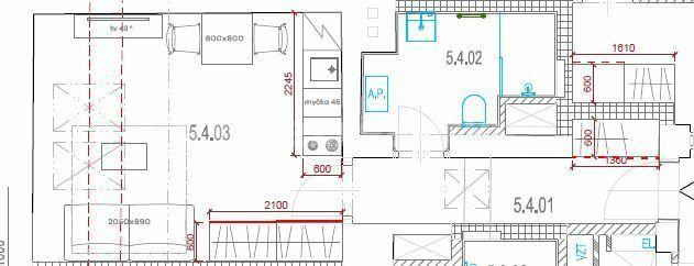 Prenájom bytu 1-izbový 30 m², Tusarova, Praha, Praha