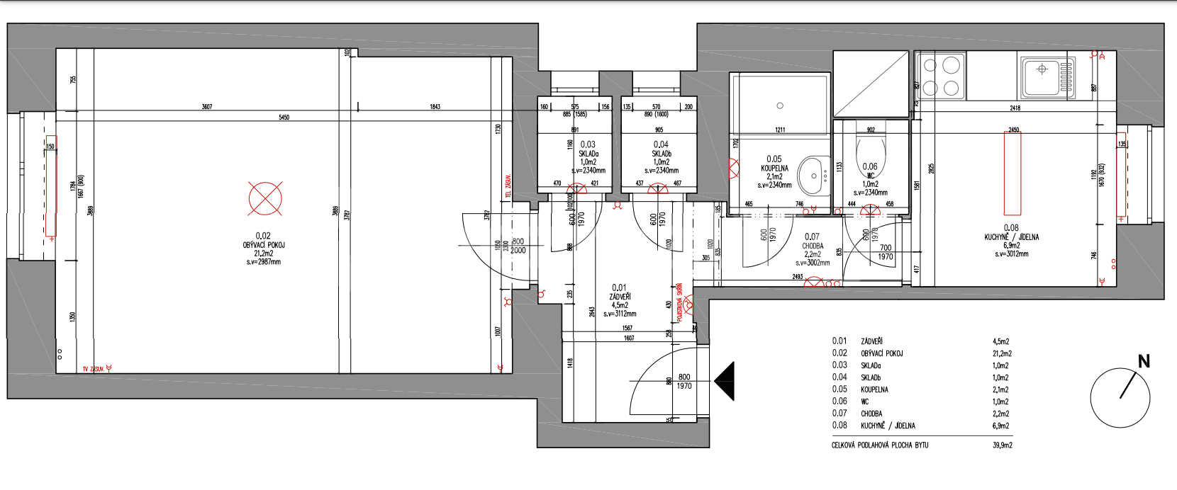 Predaj bytu 1-izbový 40 m², Foersterova, Karlovy Vary, Karlovarský kraj