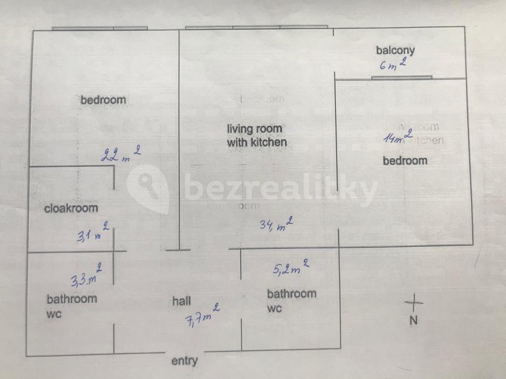 Predaj bytu 3-izbový 94 m², Nad Okrouhlíkem, Praha, Praha