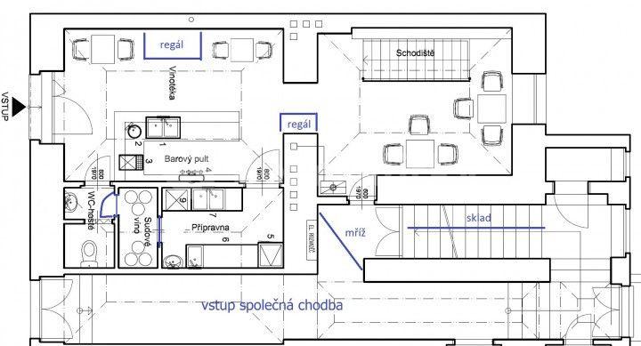 Prenájom nebytového priestoru 100 m², Štítného, Praha, Praha