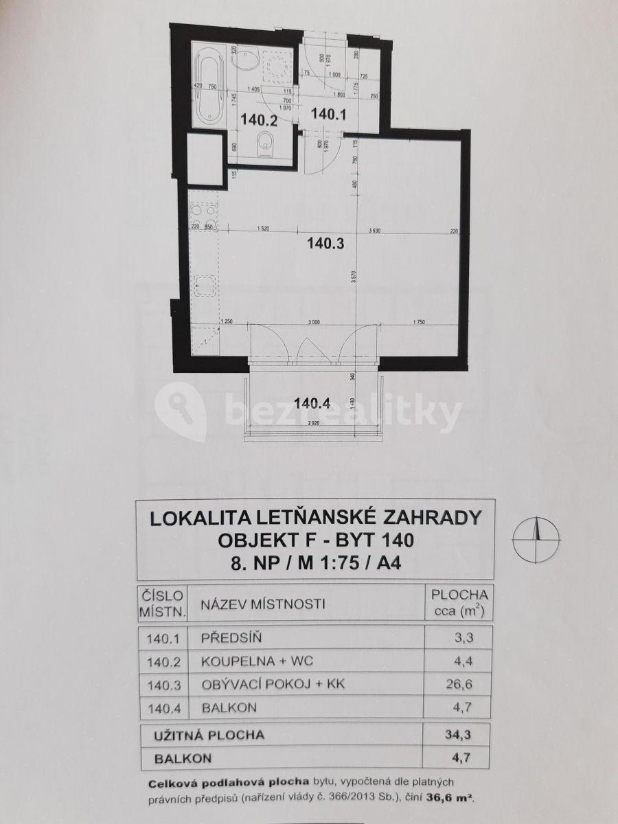 Predaj bytu 1-izbový 41 m², Kadečkové, Praha, Praha