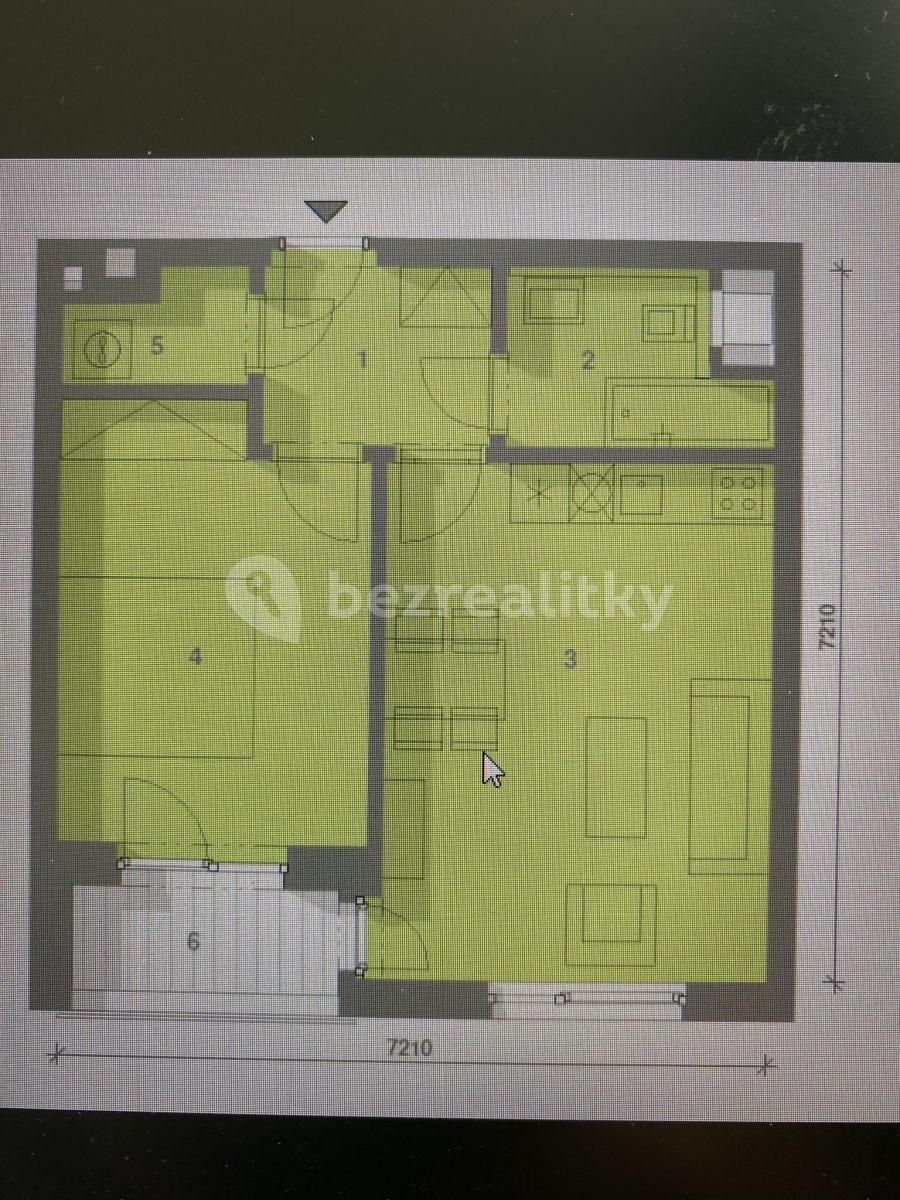 Prenájom bytu 2-izbový 48 m², Karla Guta, Praha, Praha