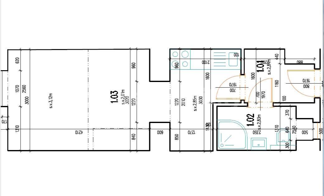 Prenájom bytu 1-izbový 30 m², Milíčova, Praha, Praha