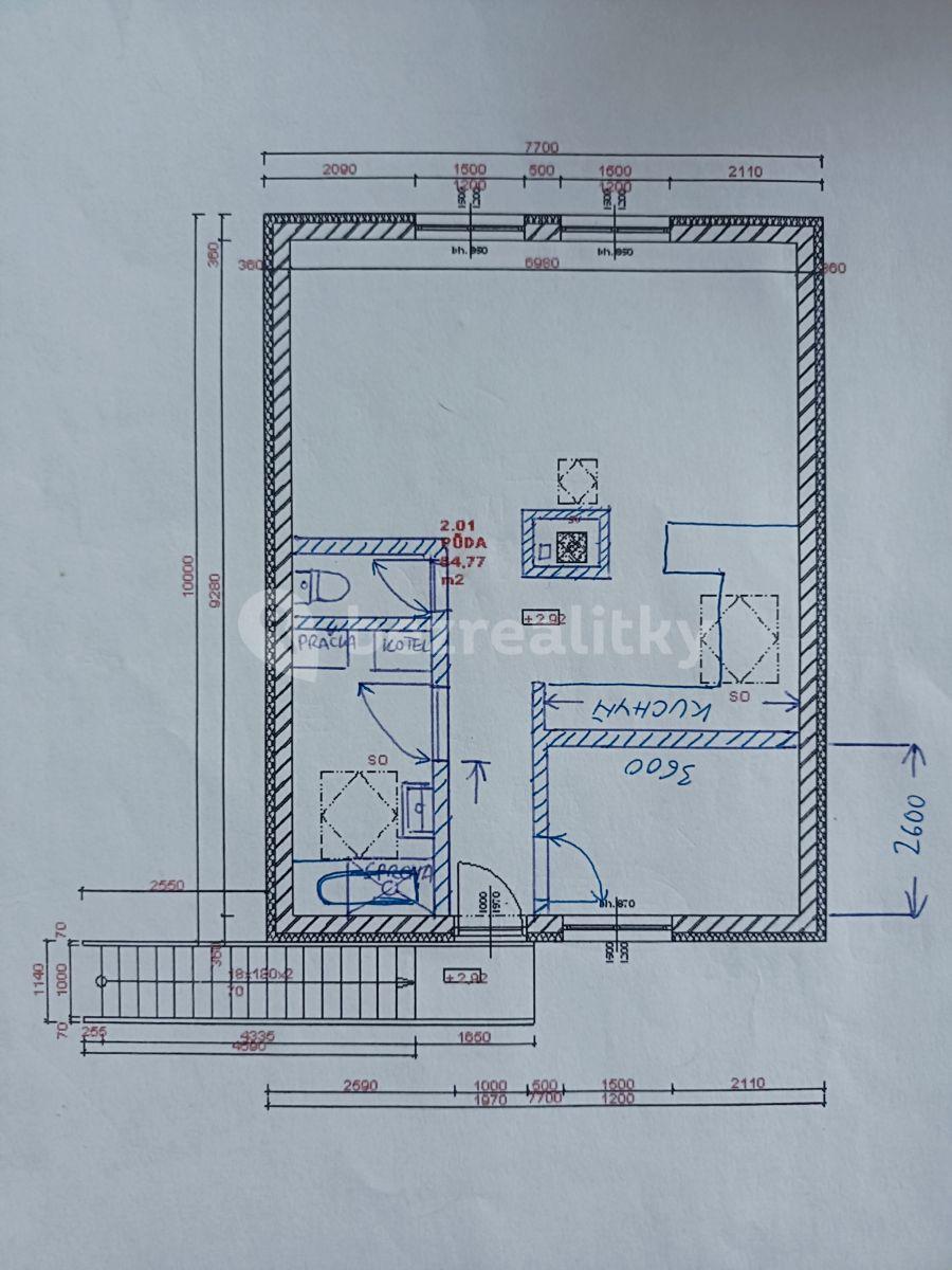 Prenájom bytu 2-izbový 68 m², Bubovická, Bubovice, Středočeský kraj