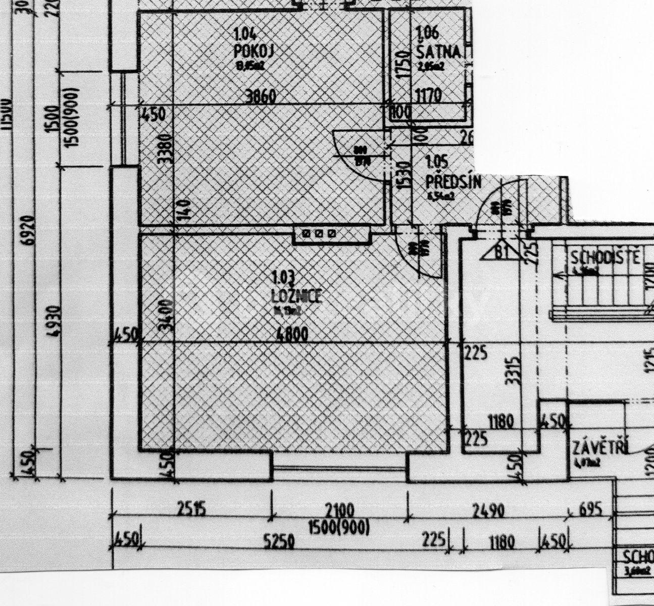 Prenájom bytu 1-izbový 35 m², Sluhy, Středočeský kraj