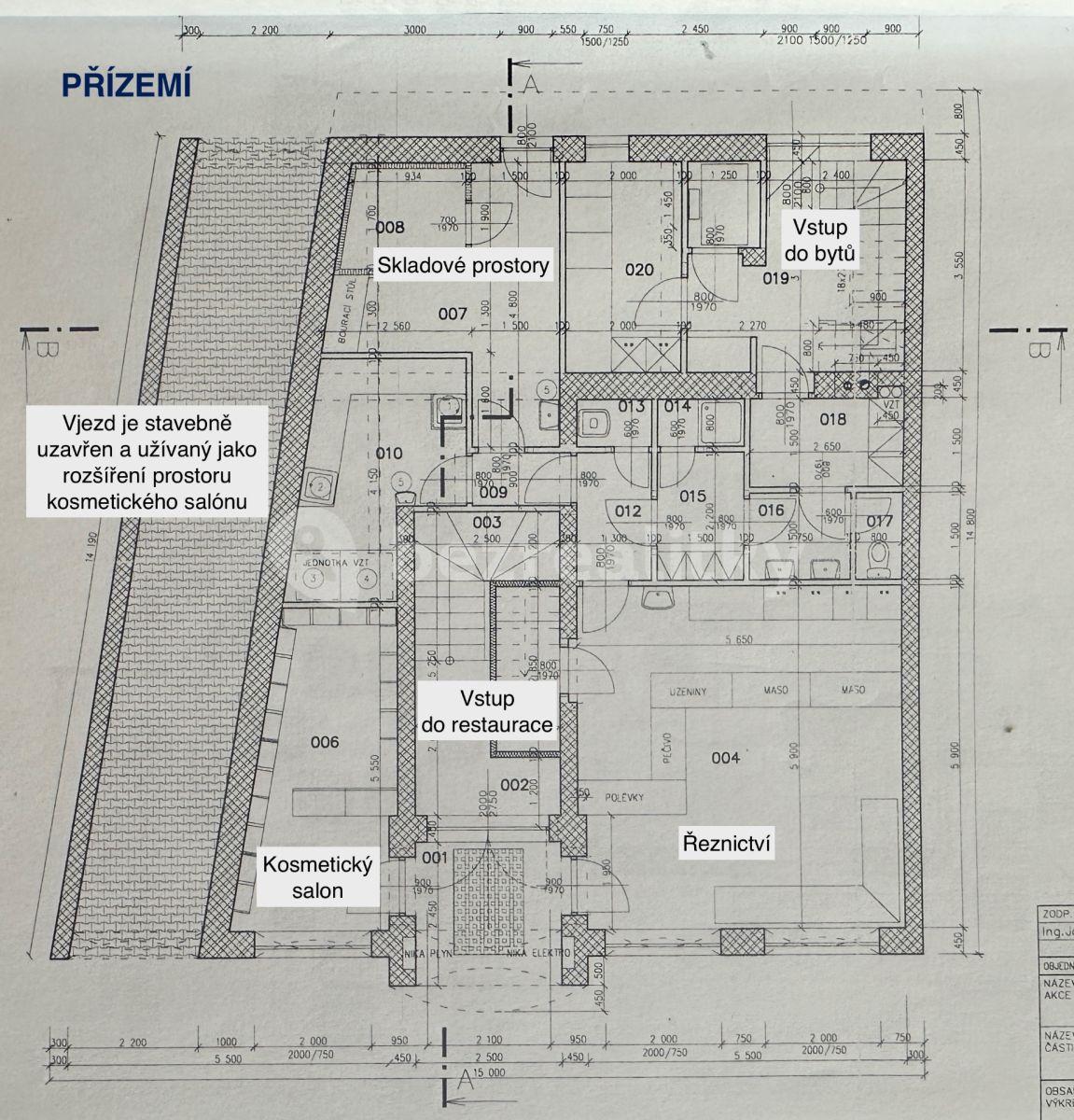 Predaj nebytového priestoru 500 m², Veselská, Žďár nad Sázavou, Kraj Vysočina