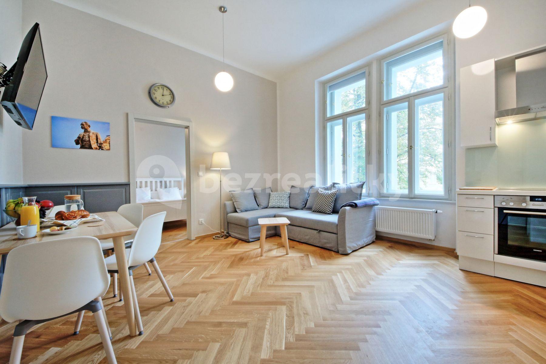 Prenájom bytu 2-izbový 48 m², Balbínova, Praha, Praha