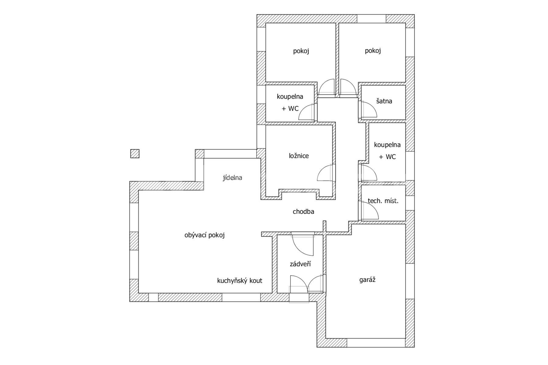 Predaj domu 180 m², pozemek 1.445 m², Ke Hrušce, Strančice, Středočeský kraj