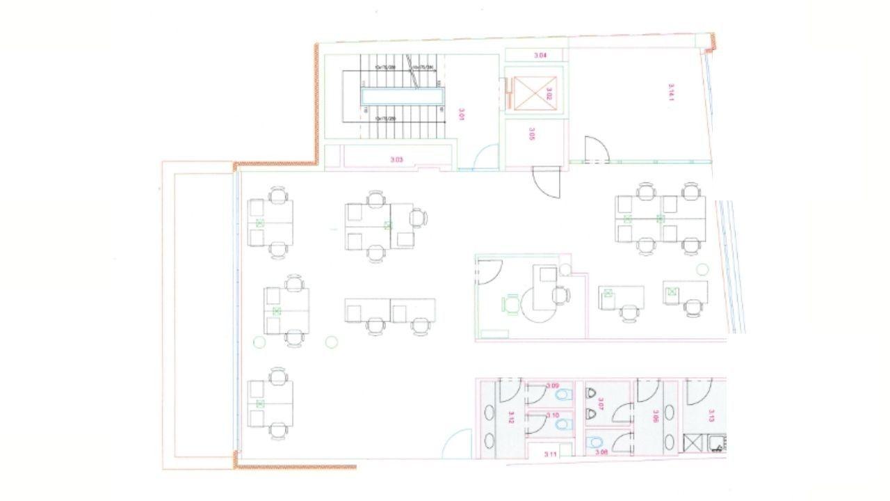 Prenájom kancelárie 176 m², Kováků, Praha, Praha