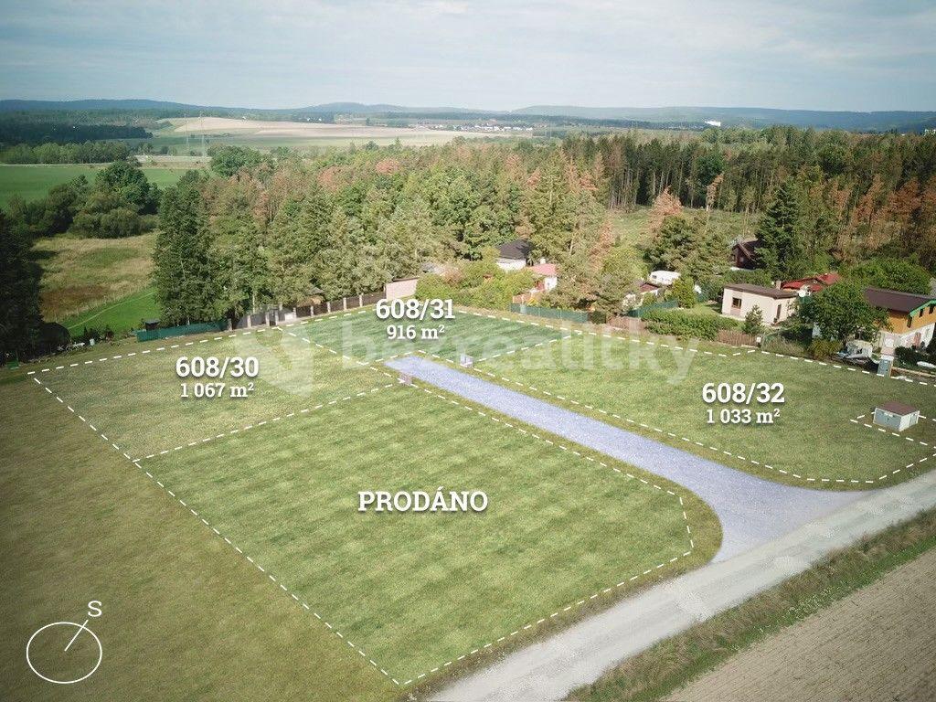 Predaj pozemku 916 m², Dobříš, Středočeský kraj