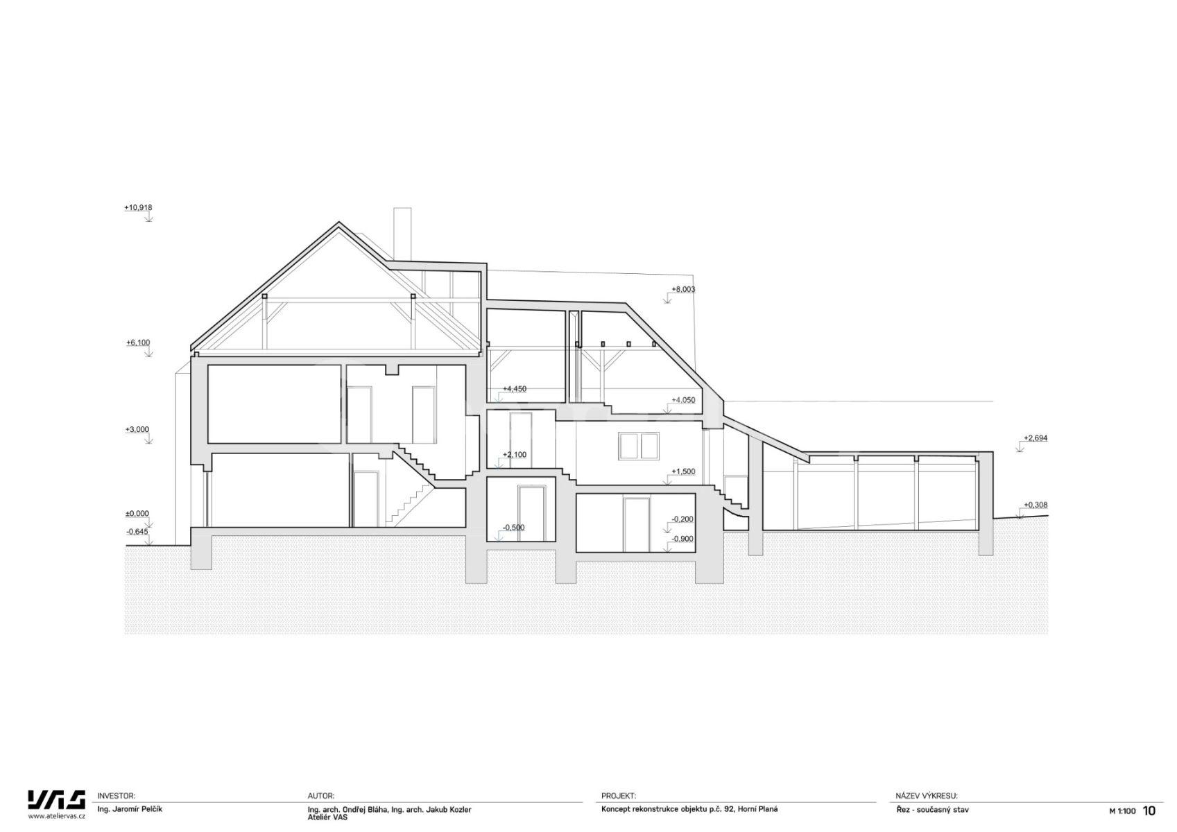 Predaj domu 498 m², pozemek 627 m², Náměstí, Horní Planá, Jihočeský kraj