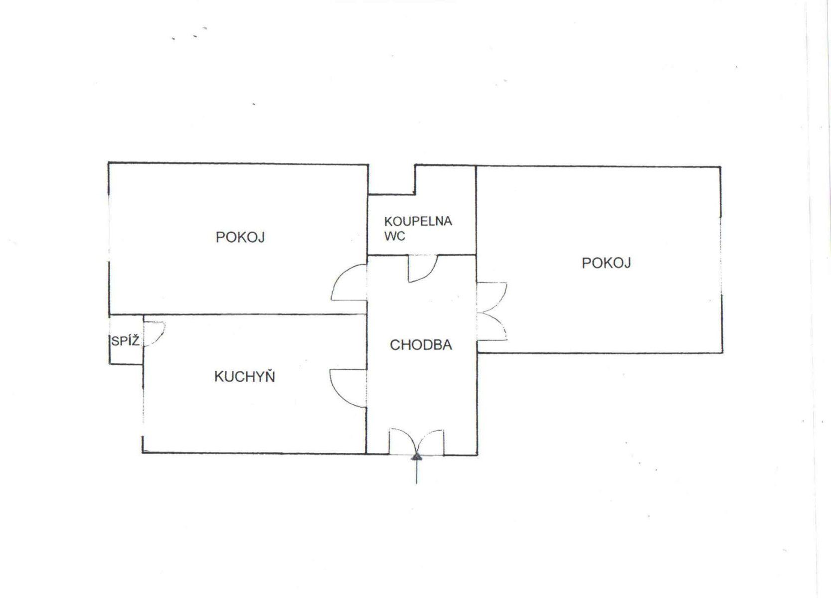 Prenájom bytu 2-izbový 82 m², Moravská, Praha, Praha