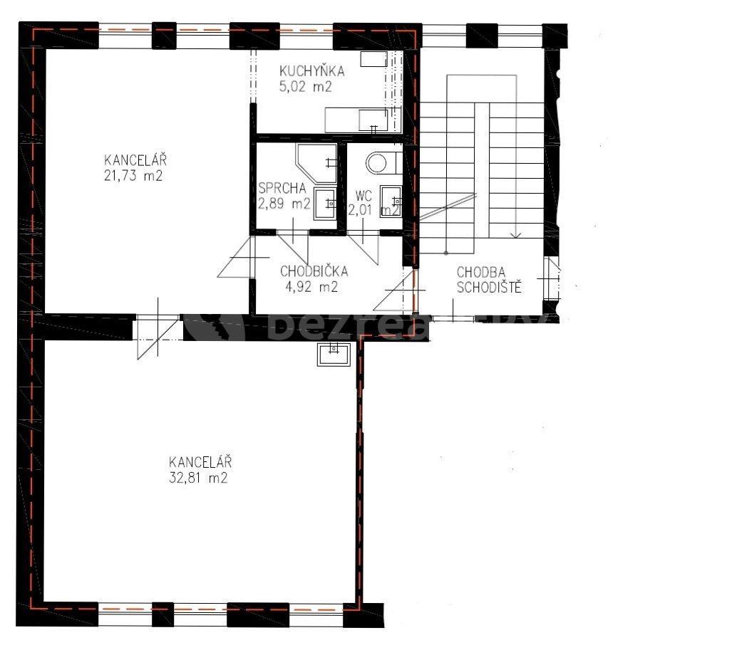 Prenájom kancelárie 70 m², Mírová, Ostrava, Moravskoslezský kraj