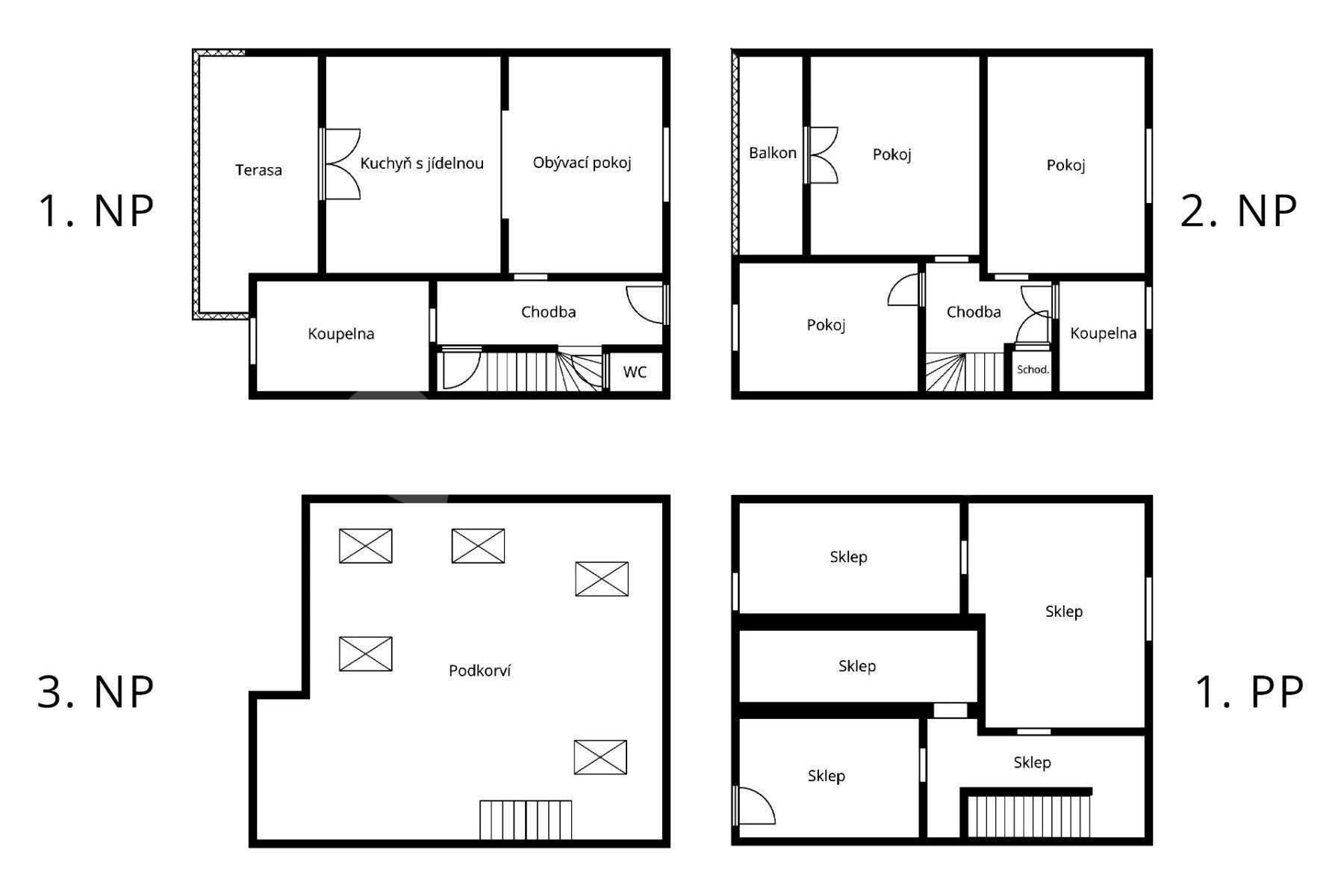 Predaj domu 182 m², pozemek 320 m², Mánesova, Česká Lípa, Liberecký kraj