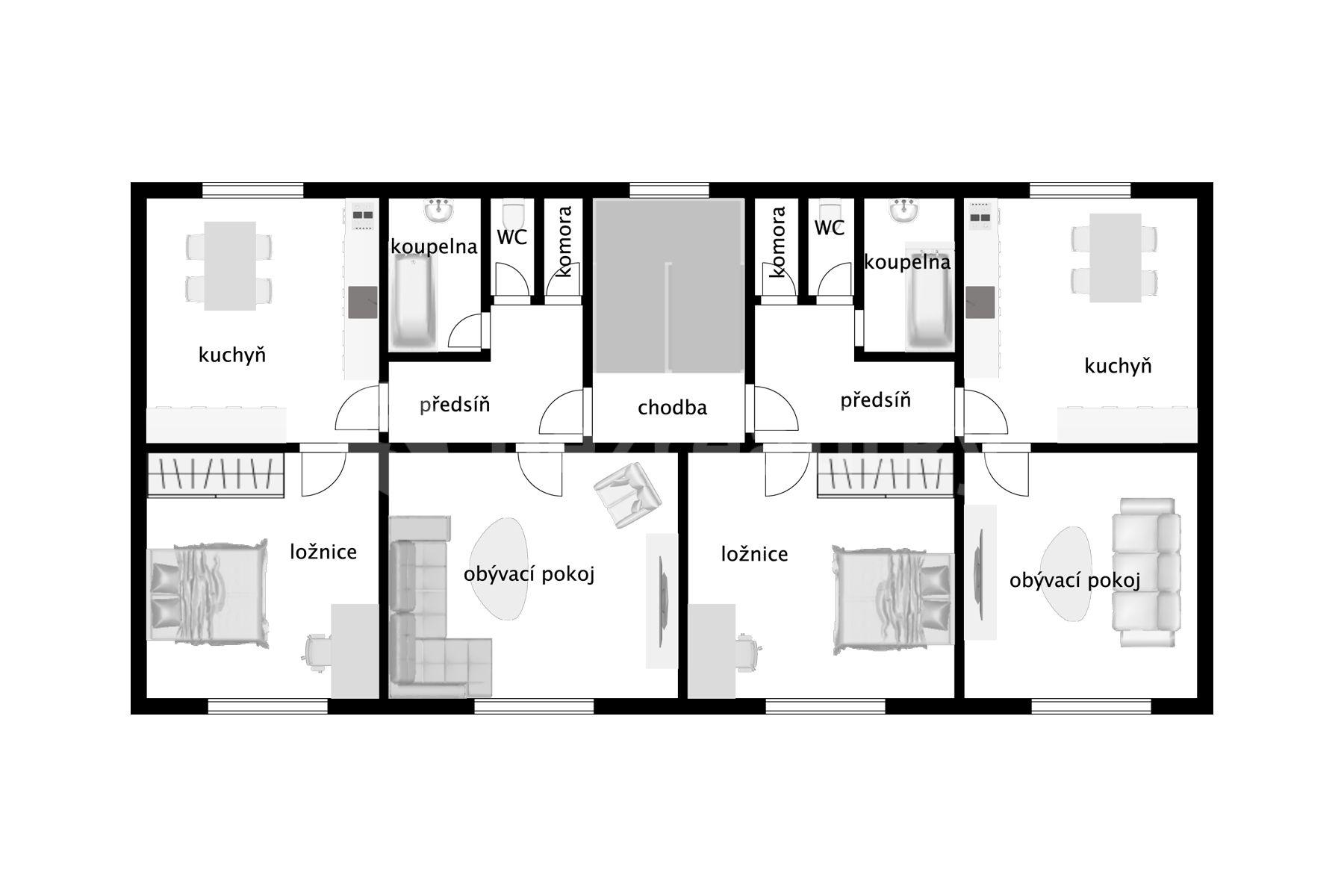 Predaj domu 260 m², pozemek 2.147 m², Lety, Lety, Jihočeský kraj