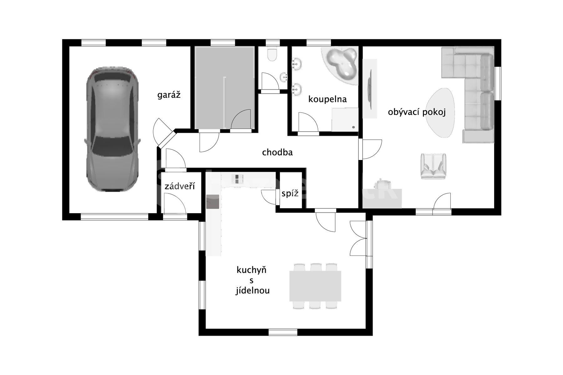 Predaj domu 247 m², pozemek 776 m², Srbsko, Srbsko, Středočeský kraj