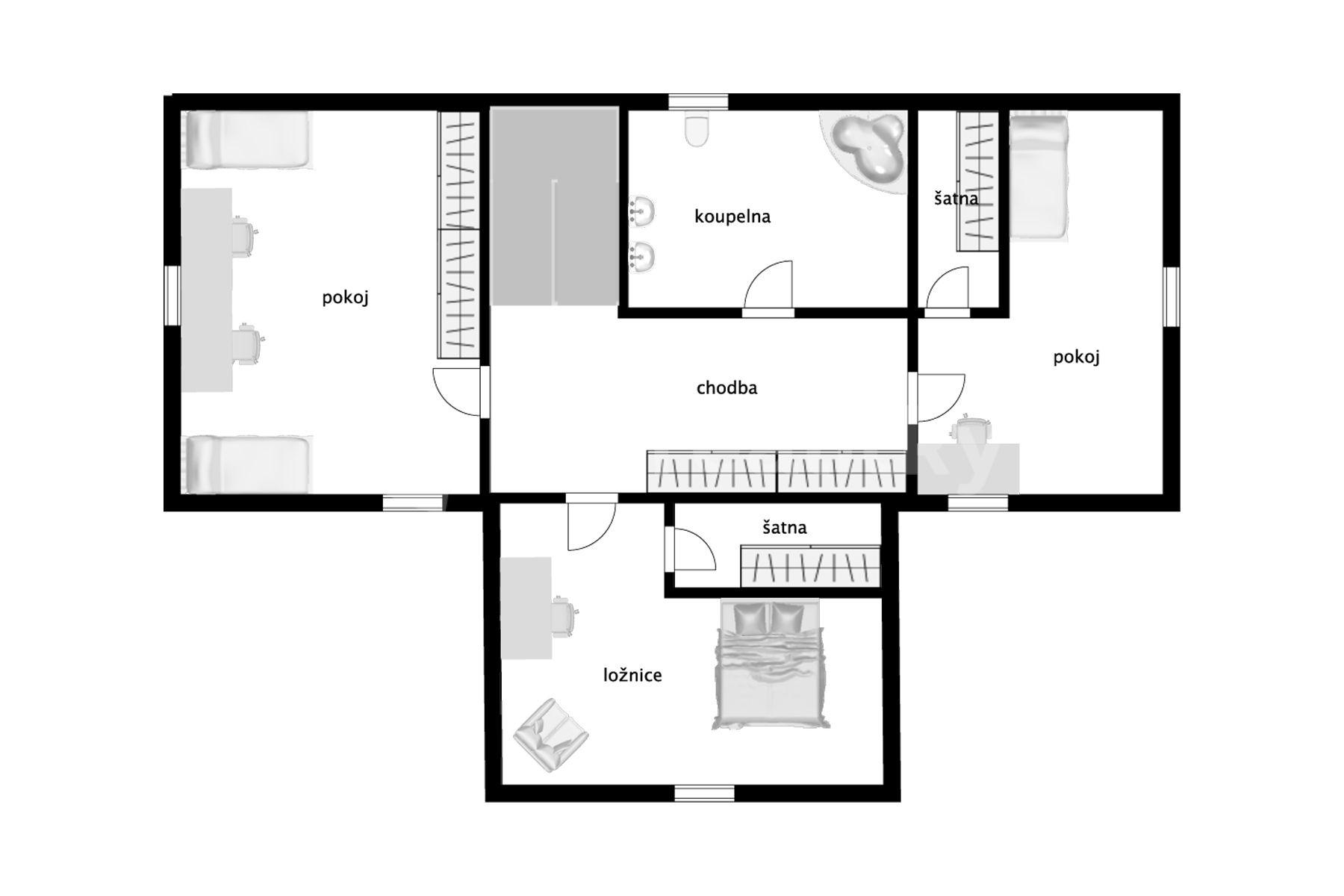 Predaj domu 247 m², pozemek 776 m², Srbsko, Srbsko, Středočeský kraj