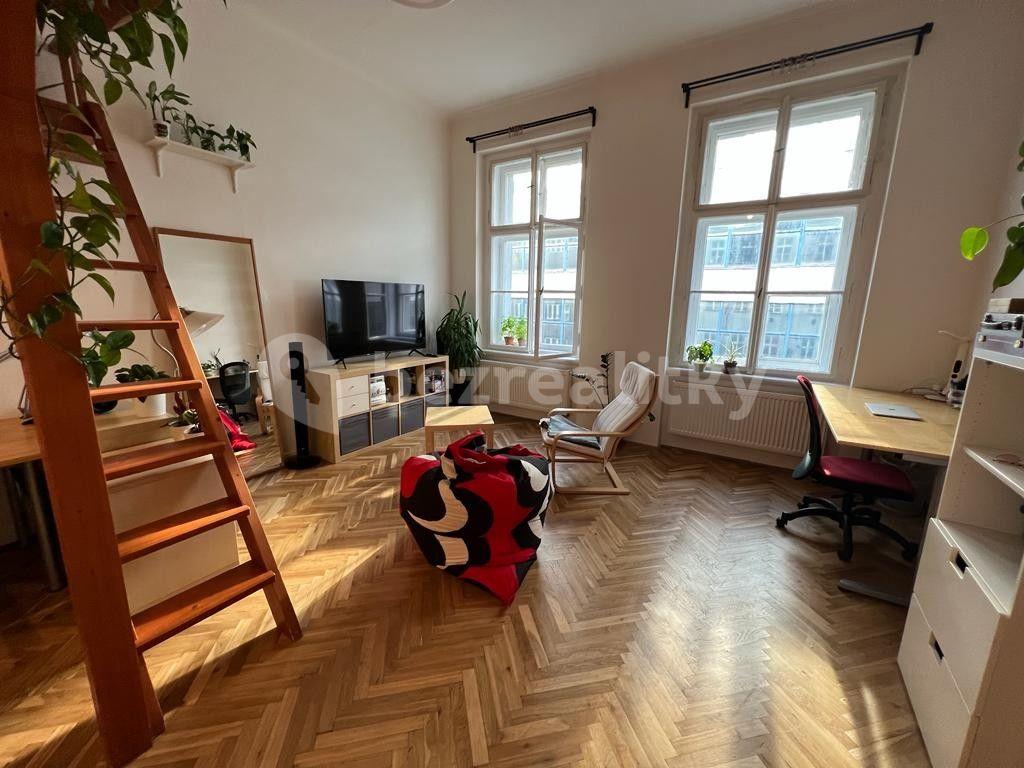 Prenájom bytu 1-izbový 45 m², Veverkova, Praha, Praha