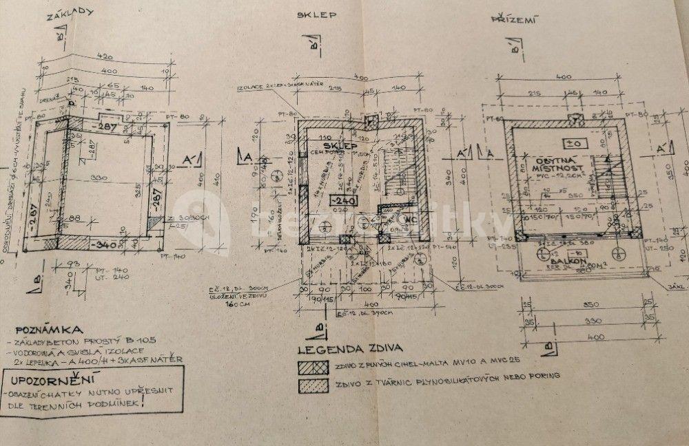 Predaj rekreačného objektu 33 m², pozemek 333 m², Držovice, Olomoucký kraj