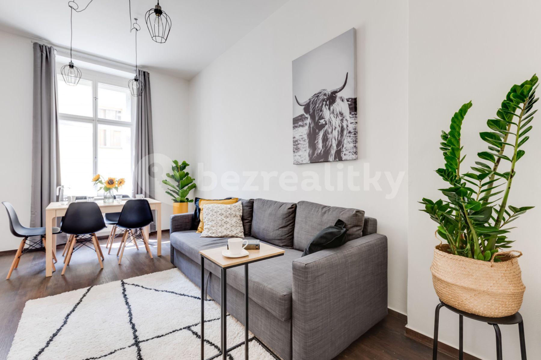 Prenájom bytu 1-izbový 55 m², Lublaňská, Praha, Praha