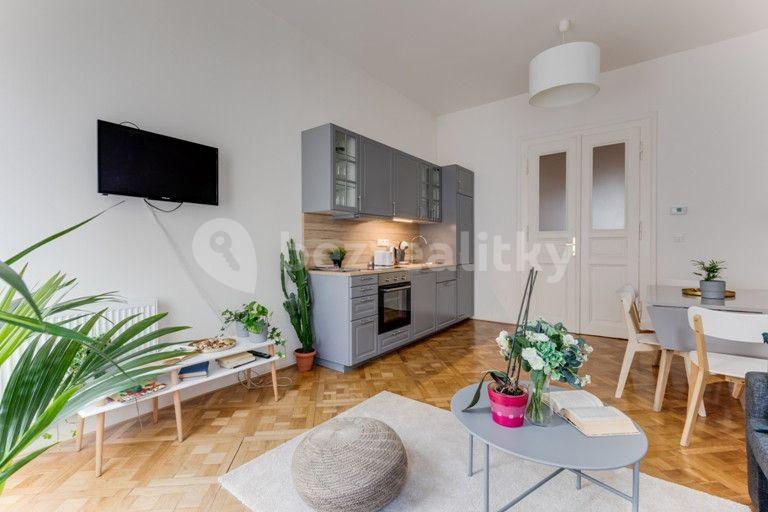 Prenájom bytu 2-izbový 85 m², Štěpánská, Praha, Praha