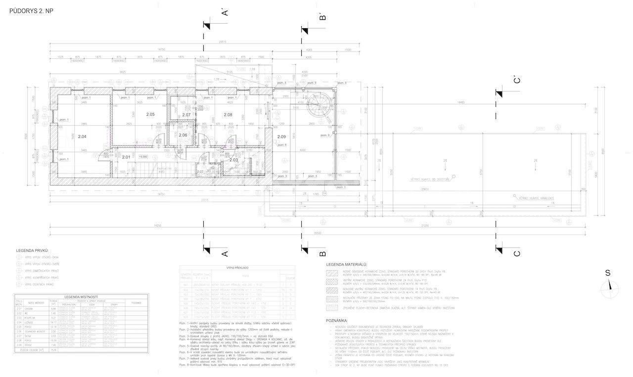 Prenájom bytu 6-izbový 240 m², Černěves, Černěves, Ústecký kraj