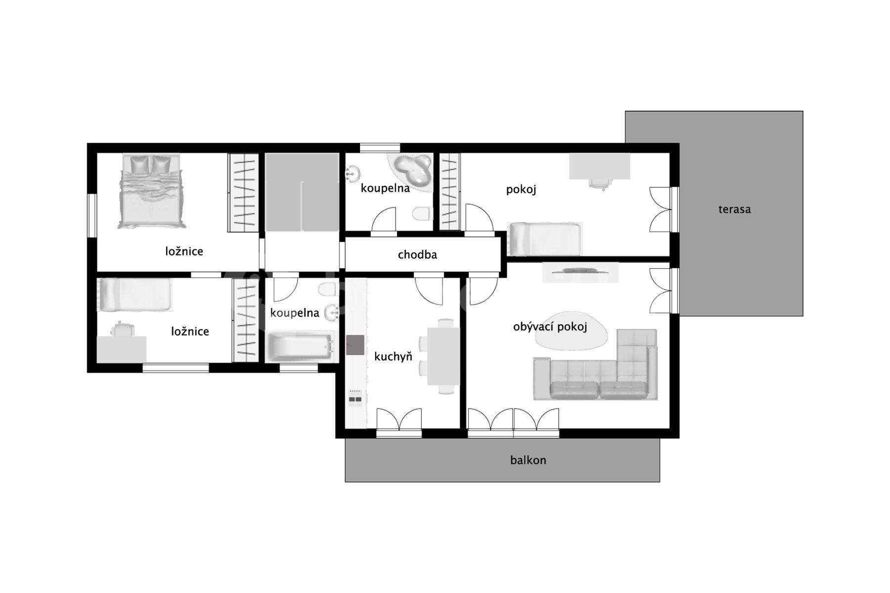 Predaj domu 239 m², pozemek 897 m², Domkovská, Praha, Praha