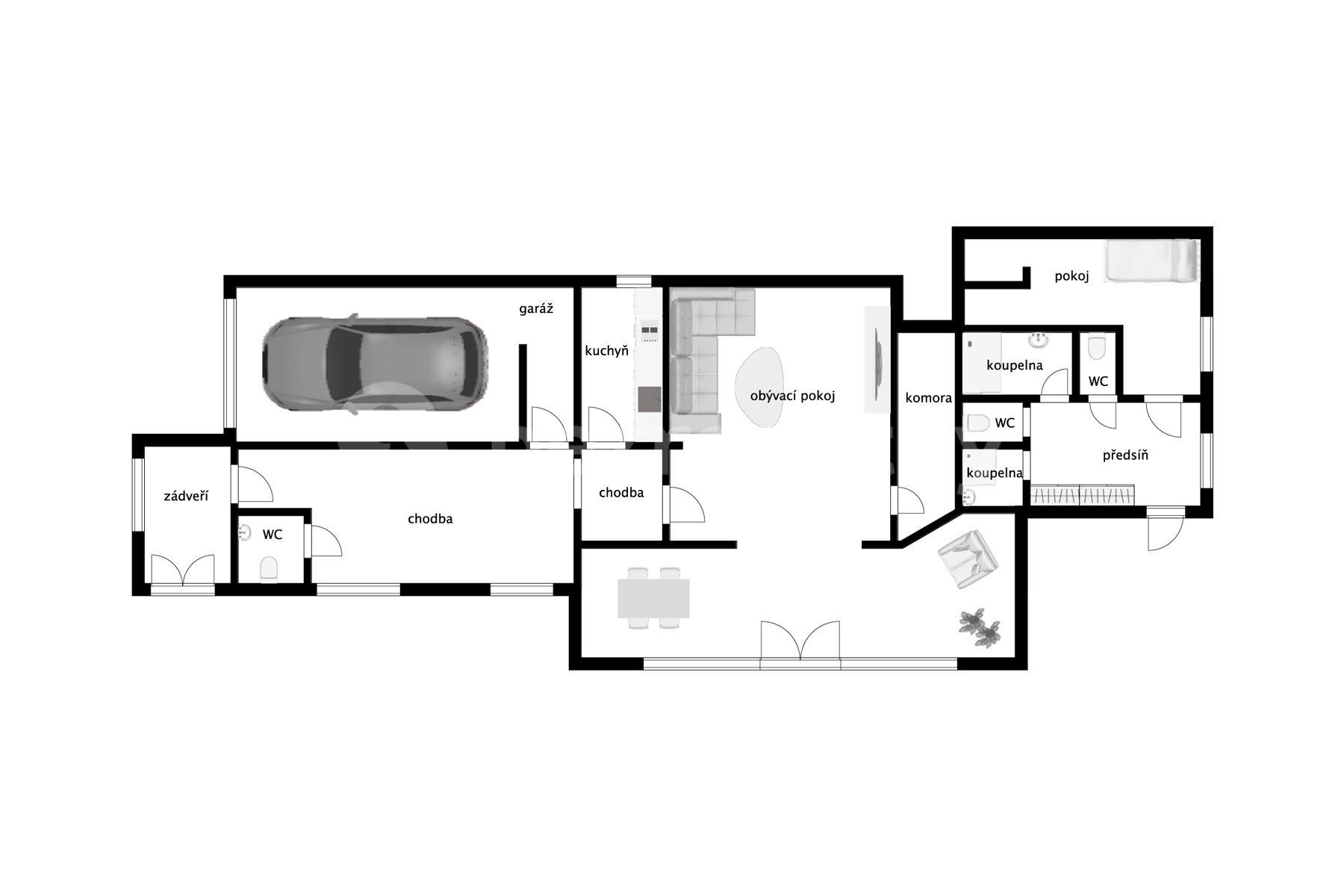 Predaj domu 239 m², pozemek 897 m², Domkovská, Praha, Praha