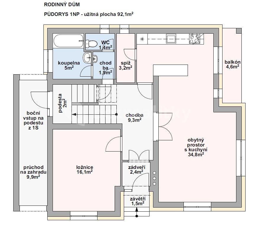 Predaj domu 173 m², pozemek 1.023 m², Hluboké Mašůvky, Jihomoravský kraj