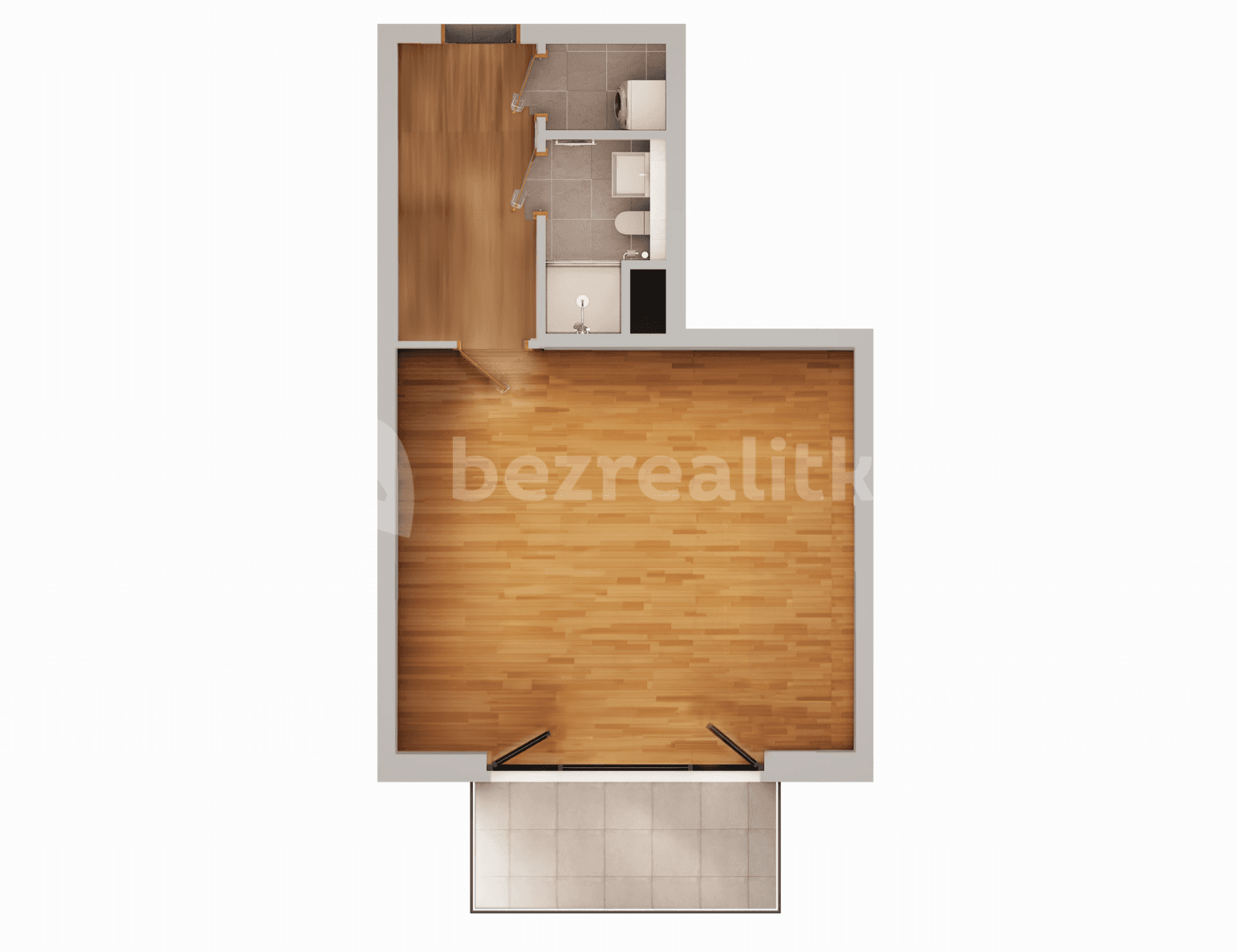 Predaj bytu 1-izbový 42 m², Pekařova, Praha, Praha