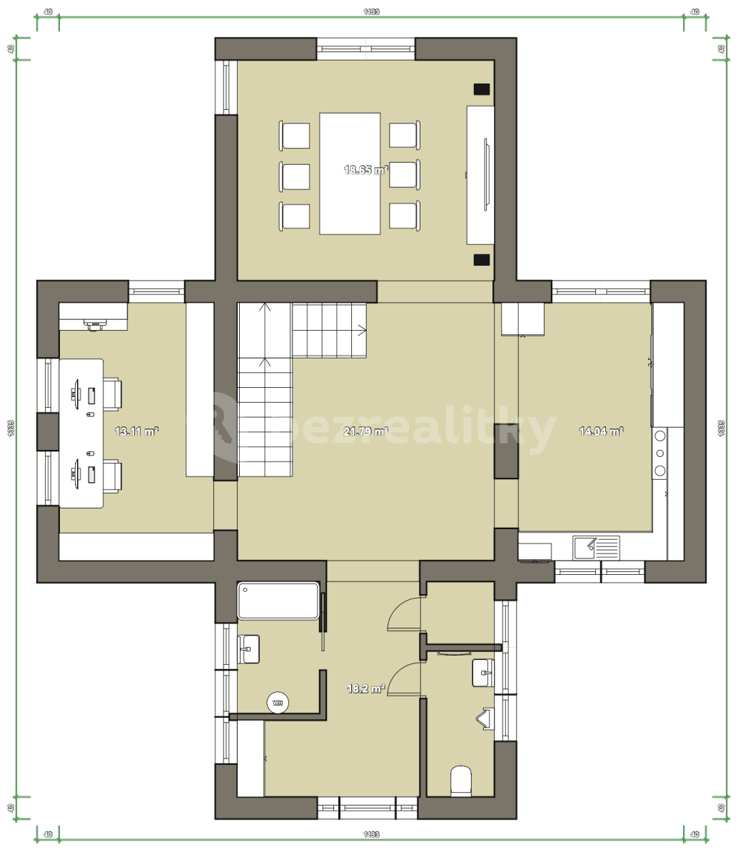 Predaj domu 200 m², pozemek 869 m², Lišická, Praha, Praha