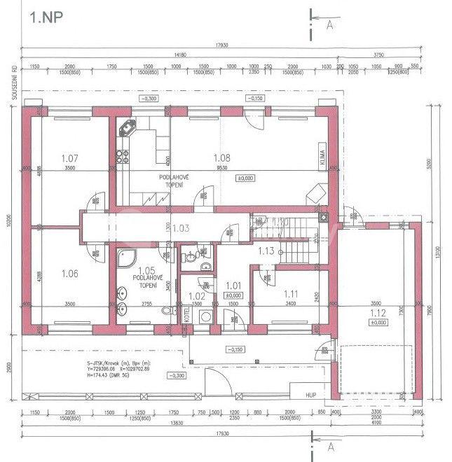 Predaj domu 250 m², pozemek 504 m², Husova, Kostelec nad Labem, Středočeský kraj