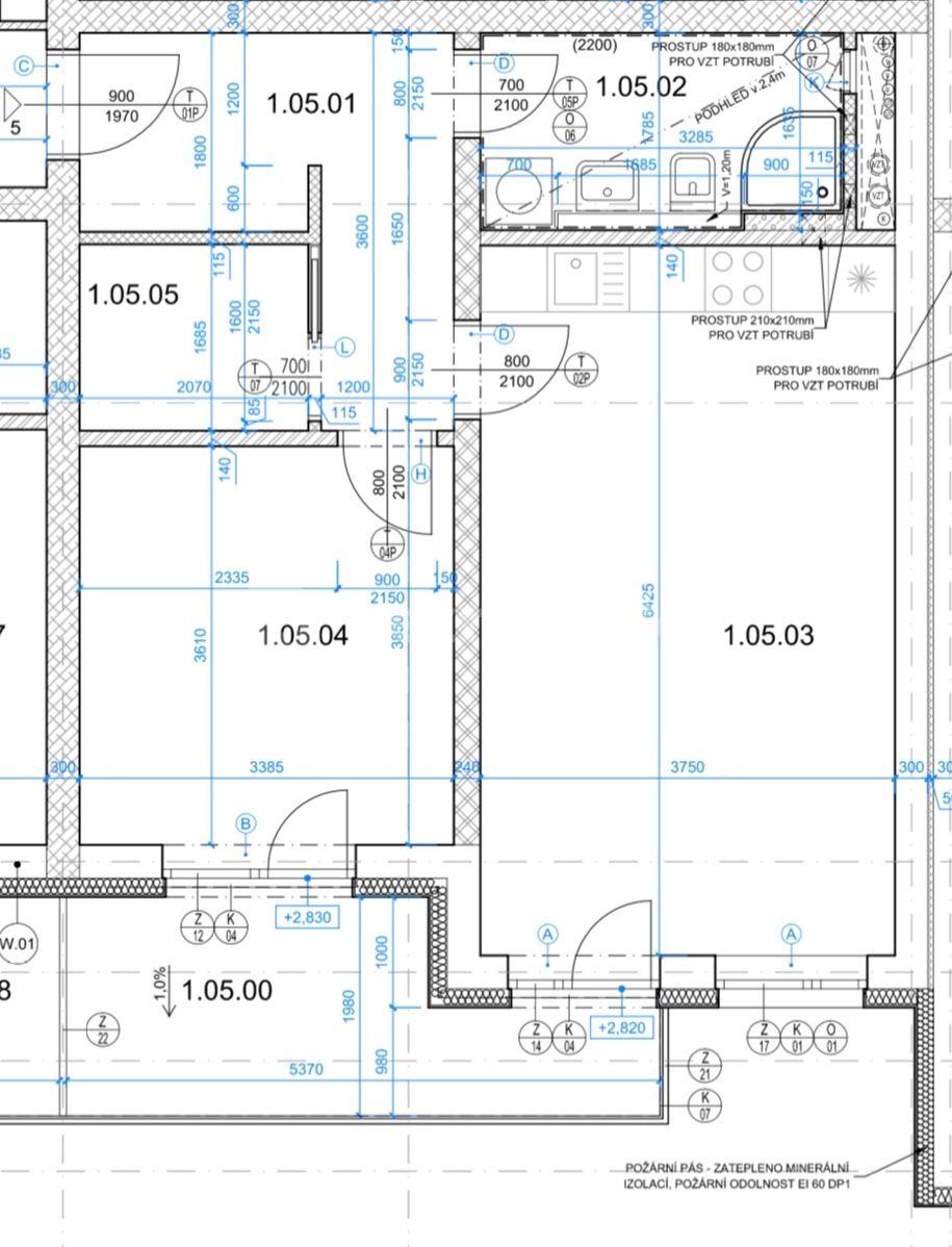 Predaj bytu 2-izbový 66 m², Kutná Hora, Středočeský kraj