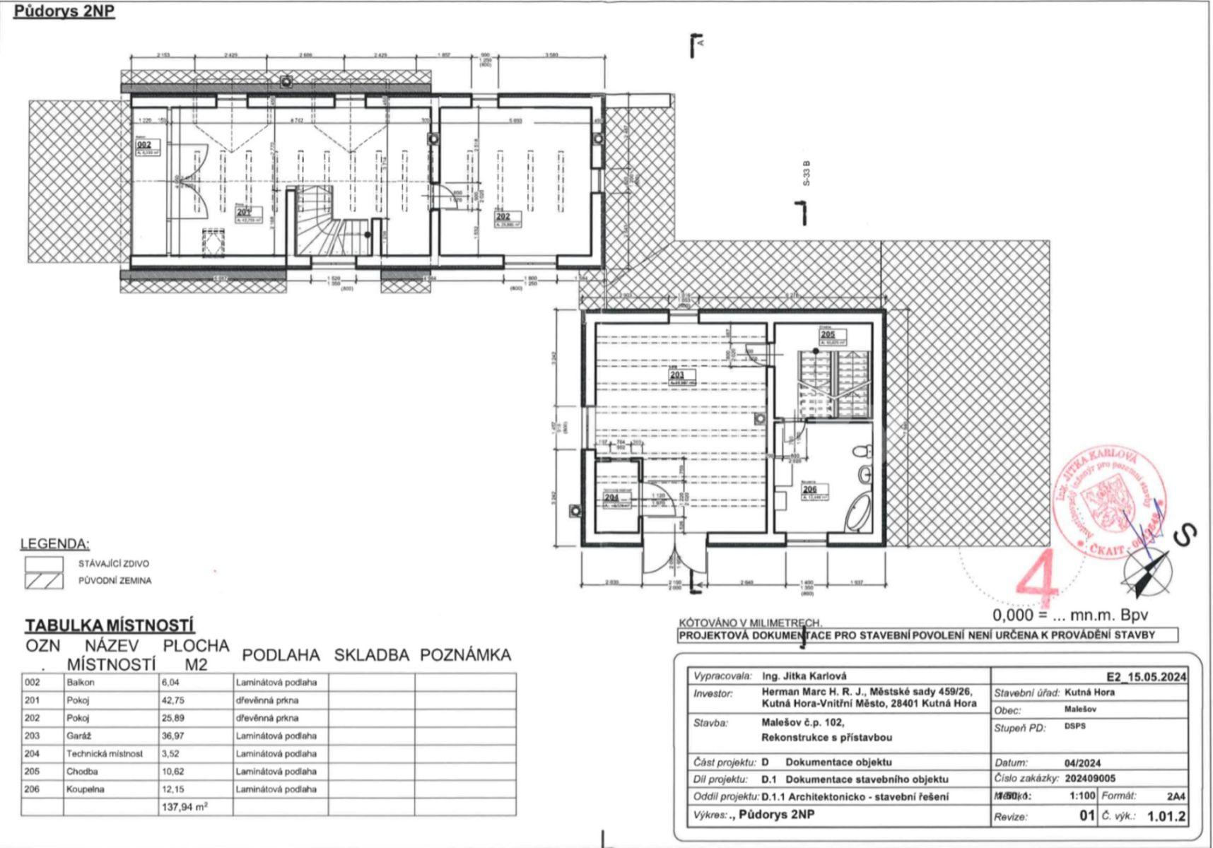 Predaj domu 456 m², pozemek 1.267 m², Malešov, Středočeský kraj