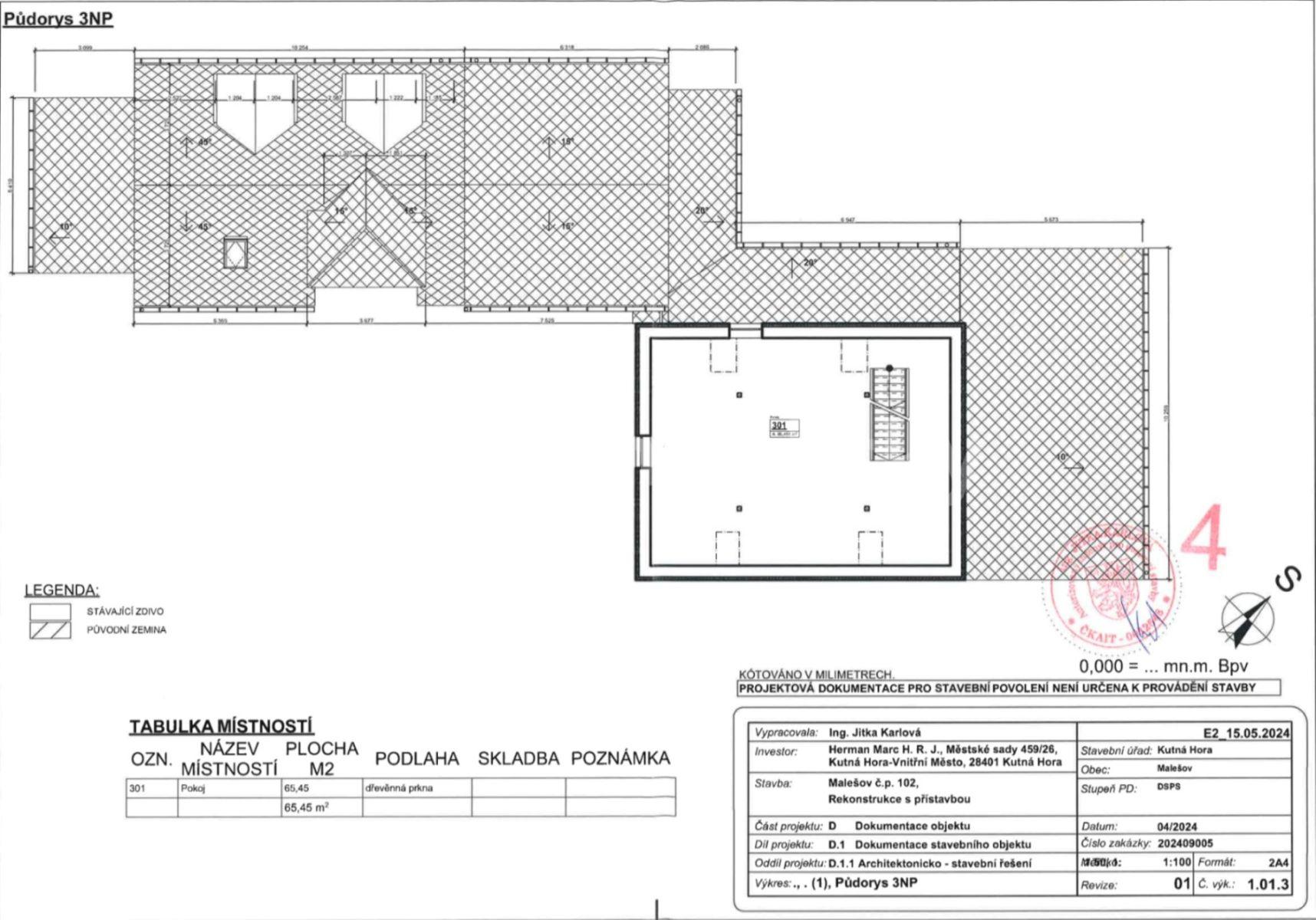 Predaj domu 456 m², pozemek 1.267 m², Malešov, Středočeský kraj