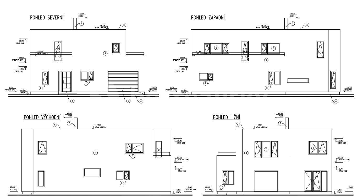 Predaj pozemku 1.040 m², Pod Kapličkou, Předboj, Středočeský kraj