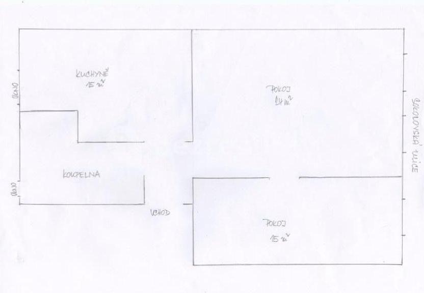 Prenájom bytu 2-izbový 57 m², Sokolovská, Karlovy Vary, Karlovarský kraj