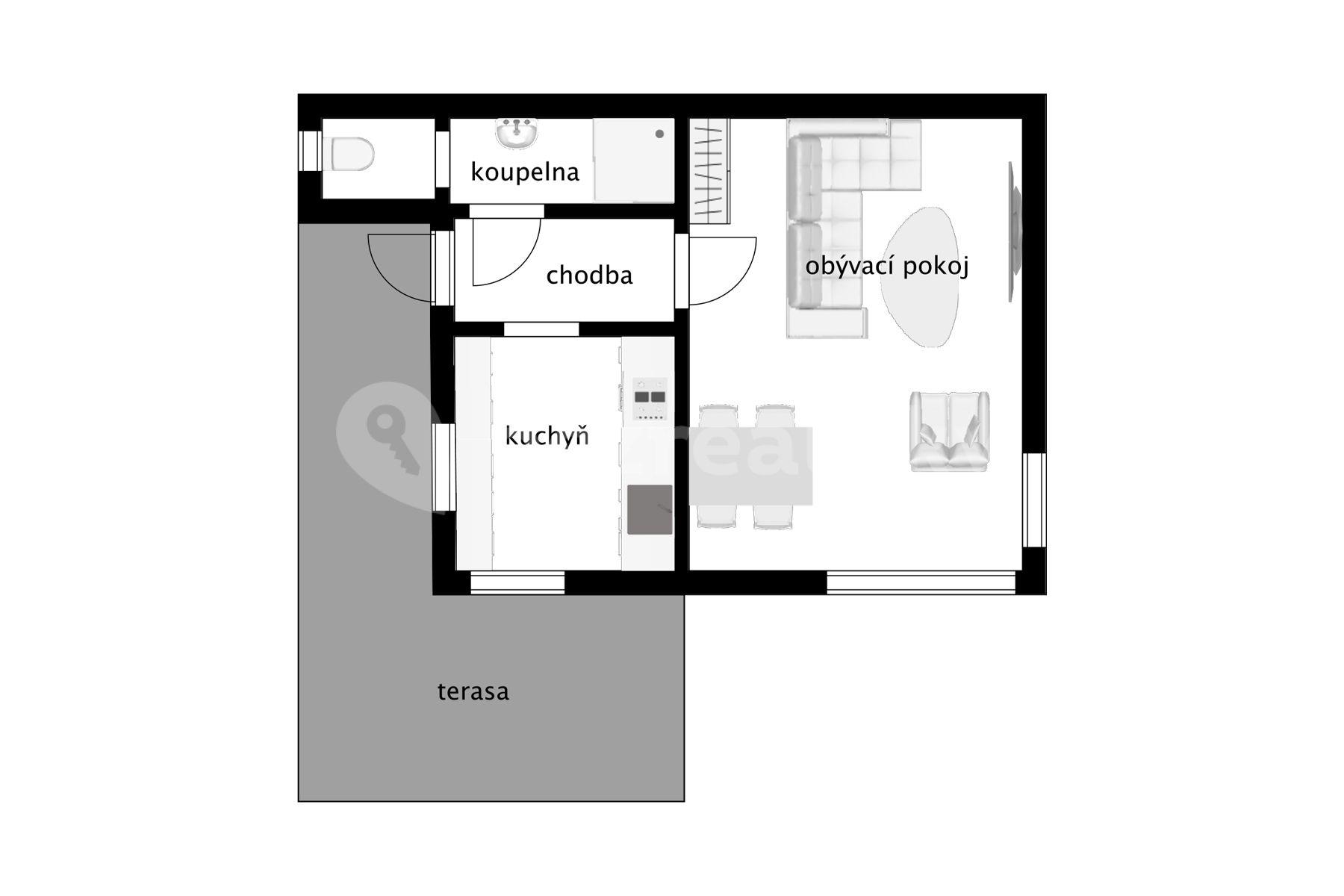 Predaj rekreačného objektu 50 m², pozemek 1.226 m², U Vodárny, Jevany, Středočeský kraj